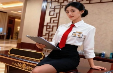 腾龙公司总部前台